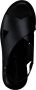 Tamaris Zwarte Casual Open Platte Sandalen Black Dames - Thumbnail 12