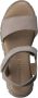 Tamaris Beige Casual Open Platte Sandalen Beige Dames - Thumbnail 11