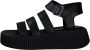 Tamaris Stijlvolle Platte Sandalen voor Vrouwen Black Dames - Thumbnail 20