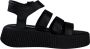 Tamaris Stijlvolle Platte Sandalen voor Vrouwen Black Dames - Thumbnail 21