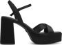 Tamaris Zwarte elegante platte sandalen voor vrouwen Black Dames - Thumbnail 20