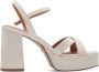 Tamaris Elegante Beige Platte Sandalen Beige Dames - Thumbnail 11