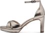Tamaris Metallic Gouden Vegan Sandalette met 7 5 cm Hak Yellow Dames - Thumbnail 49