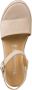 Tamaris Beige Suede Espadrille Sleehak met Leren Voetbed Beige Dames - Thumbnail 30