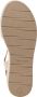 Tamaris Beige Suede Espadrille Sleehak met Leren Voetbed Beige Dames - Thumbnail 33