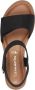 Tamaris dames sandalen met sleehak zwart - Thumbnail 7