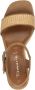 Tamaris Sandalen met hak cognac Textiel Dames - Thumbnail 11
