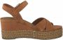 Tamaris Casual open teen sandalen bij zonsopgang Brown Dames - Thumbnail 14