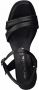 Tamaris Zwarte elegante open sandalen Zwart Dames - Thumbnail 12