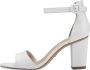 Tamaris Zwarte Leren Hoge Hak Sandalen Black Dames - Thumbnail 89