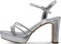Tamaris Metallic Gouden Vegan Sandalette met 7 5 cm Hak Yellow Dames - Thumbnail 59