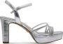 Tamaris Metallic Gouden Vegan Sandalette met 7 5 cm Hak Yellow Dames - Thumbnail 60
