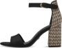 Tamaris Zwarte Casual Platte Sandalen Black Dames - Thumbnail 10