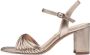 Tamaris Sandalen met hak goud Synthetisch Dames - Thumbnail 14