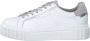 Tamaris damessneaker laag 1-23738-41 117 damesschoenen leer M2373841 wit - Thumbnail 4