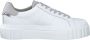 Tamaris damessneaker laag 1-23738-41 117 damesschoenen leer M2373841 wit - Thumbnail 5
