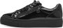 Tamaris Plateausneakers vrijetijdsschoen lage schoen veterschoen met t-logo hanger - Thumbnail 11