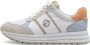 Tamaris Plateausneakers vrijetijdsschoen lage schoen veterschoen met gekleurde accenten - Thumbnail 19