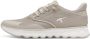 Tamaris NOWANA damestrainers 1-23700-44 418 lage damesschoenen vegan beige - Thumbnail 5
