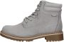 Tamaris dames leren veterboot grijs - Thumbnail 3
