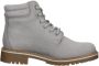 Tamaris dames leren veterboot grijs - Thumbnail 5
