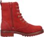 Tamaris DA Stiefel Brick WL Lace Boots Rood Dames - Thumbnail 3