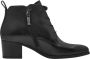 Tamaris Enkellaarsjes blokhak veterschoen business schoen met logo-embossing - Thumbnail 13
