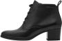 Tamaris Enkellaarsjes blokhak veterschoen business schoen met logo-embossing - Thumbnail 14