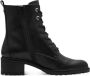 Tamaris Veterschoenen blokhak veterschoen enkellaars met praktische binnenrits - Thumbnail 9
