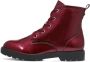 Tamaris Veterschoenen blokhak veterschoen enkellaars in vegan verwerking - Thumbnail 4