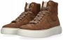 Tango | Alex 12 b brown kid suede sneaker bone white sole - Thumbnail 12