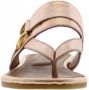 Tango | Madison 4-f rose metallic leather buckle slipper black sole - Thumbnail 3