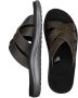 Teva Voya Slide Leather M Dark olive Schoenen Slippers Slippers - Thumbnail 13