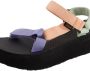 Teva Stijlvolle Platte Sandalen voor Vrouwen Multicolor Dames - Thumbnail 8