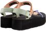 Teva Stijlvolle Platte Sandalen voor Vrouwen Multicolor Dames - Thumbnail 9