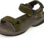 Teva M Terra Fi Lite Suede Dark olive Wandelsandalen - Thumbnail 6