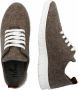 Thies Low-Top Sneakers PET Sneaker beige marron vegan aus recyc in bruin - Thumbnail 5