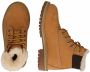 Timberland Pemium 6 In Shearlingboot A1BEI voor meisje Geel Trappers Laarzen - Thumbnail 8