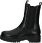 Tom Tailor Chelsea-boots blokhak chunky boots enkellaars met twee aantrekloopjes - Thumbnail 4