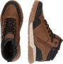 Tom Tailor Veterschoenen high top sneaker trekkingschoen met gevoerde schacht breedte g - Thumbnail 4