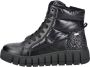 Tom Tailor Veterschoenen sleehak plateau veterschoen met mooie decoratieve stiksels - Thumbnail 3