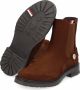 Tommy Hilfiger Bruine Leren Chelsea Boots Casual Stijl - Thumbnail 4