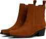 TOMMY HILFIGER Cowboylaarzen Dames Th Cowboy Boot Maat: 42 Materiaal: Suède Kleur: Camel - Thumbnail 7