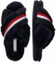 Tommy Hilfiger Pluchen pantoffels TOMMY FURRY HOME SLIPPER met textielband - Thumbnail 6