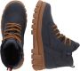 Tommy Hilfiger veterboots donkerblauw Jongens Polyester Effen 30 - Thumbnail 5