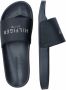 Tommy Hilfiger Comfortabele Instap Sandalen met Ronde Neus en Merkversiering Blauw Dames - Thumbnail 8