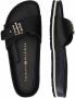Tommy Hilfiger Slippers TH MOLDED FOOTBED SANDAL in smalle schoenwijdte met th sierelement - Thumbnail 11