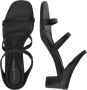 Tommy Hilfiger Slippers TH STRAP LEATHER MID HEEL avondmode zomerschoen slippers in smalle vorm - Thumbnail 6