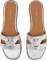 Tommy Hilfiger Slippers TH LOGO STRAP METALLIC MULE blokhak zomerschoen flats comfort-schoen met th-logo - Thumbnail 15