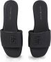 Tommy Hilfiger Slippers TH LOGO HARDWARE LEATHER MULE zomerschoen flats comfortabele schoen met th-logo - Thumbnail 9